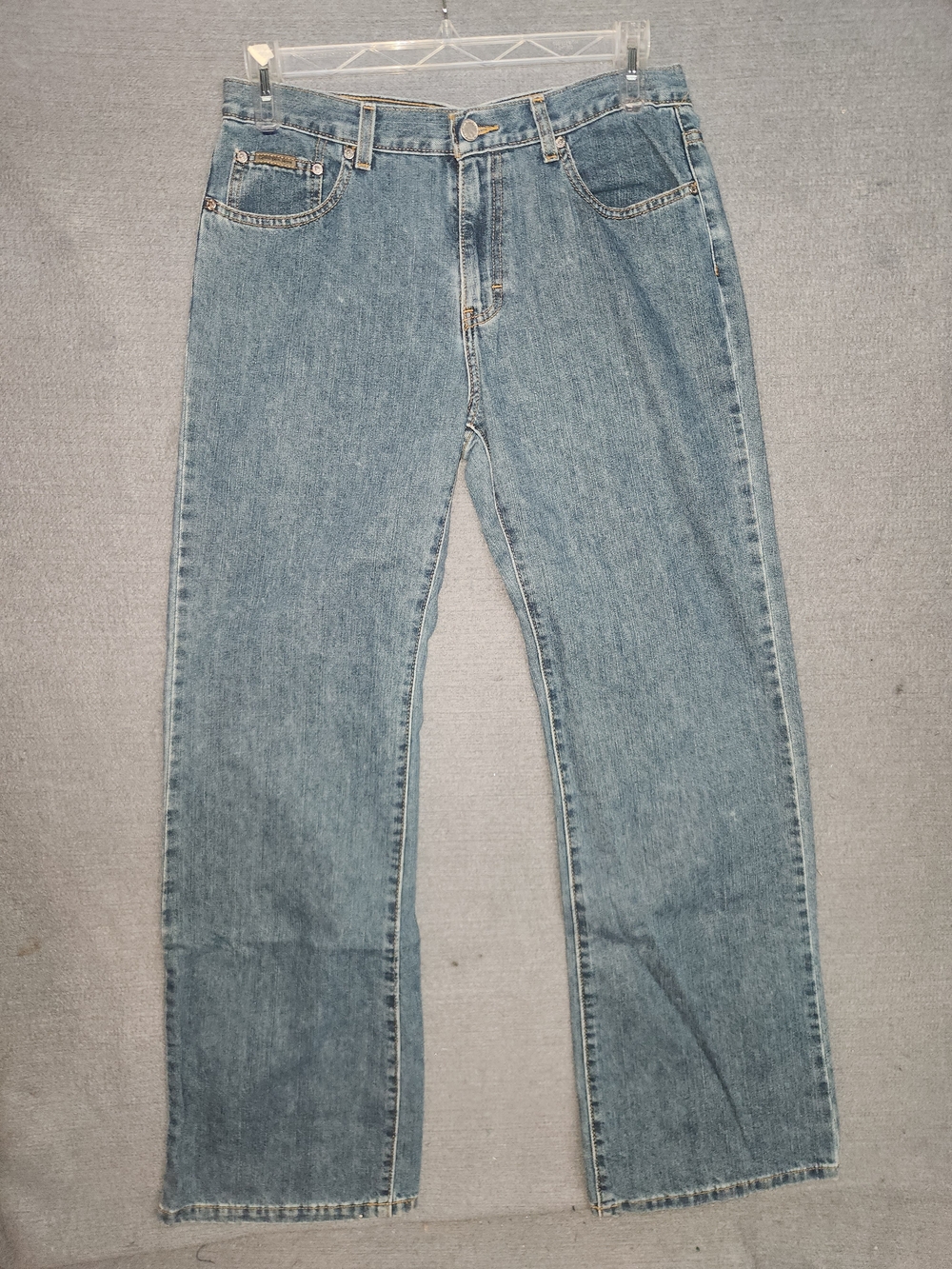 Classic Straight Fit Jeans - Light Blue Denim #377